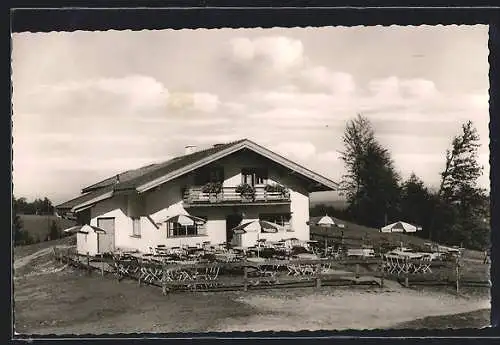 AK Hausham /Bayer. Alpen, Café Huberalm