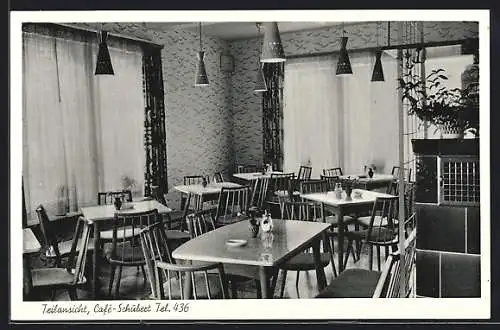 AK Reichelsheim i. Odw., Café Schubert, Teilansicht