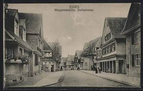 AK Essen, Margaretenhöhe, Steilestrasse