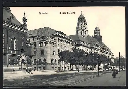 AK Dresden, Neues Rathaus