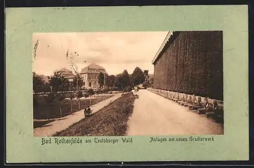 AK Bad Rothenfelde am Teutoburger Wald, Anlagen am neuen Gradierwerk