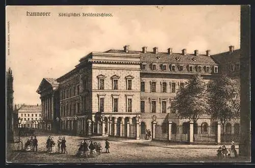 AK Hannover, Königliches Residenzschloss