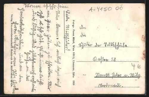 AK Rohrbach /O.-Oe., Ansicht der Hauptschule