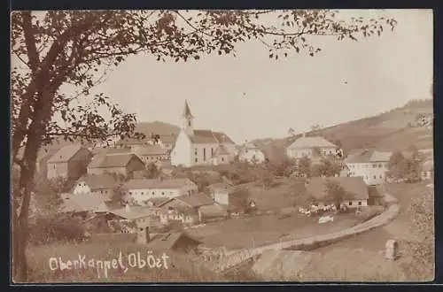 AK Oberkappel /Ob. Öst., Teilansicht mit Kirche