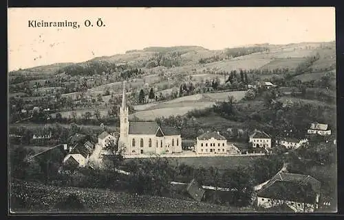 AK St. Ulrich bei Steyr, Kleinraming mit Kirche