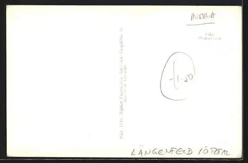 AK Längenfeld, Gasthof Hirschen