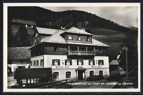 AK St. Johann am Tauern, Gasthof zur Post im Sonnenschein