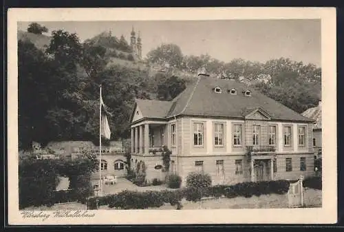 AK Würzburg, Verbindungshaus Walhalla, Vorderansicht