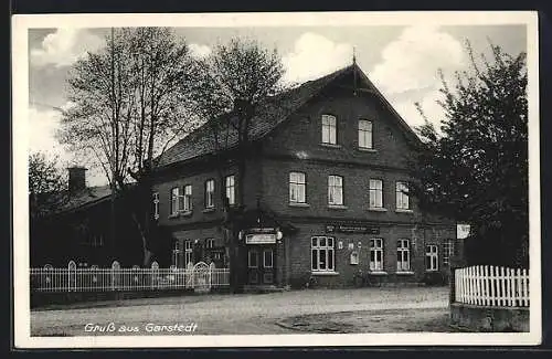 AK Garstedt / Hamburg, Behrmann`s Gasthof von Hugo Wegener