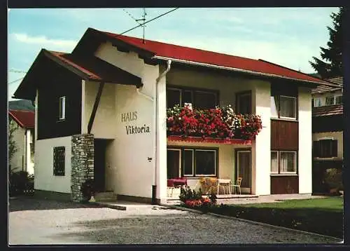 AK Inzell /Obb., Hotel Haus Viktoria, Kreuzbaumstrasse 40