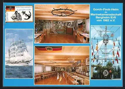 AK Bergheim /Erft, Gorch-Fock-Heim der Marinekameradschaft von 1982 eV