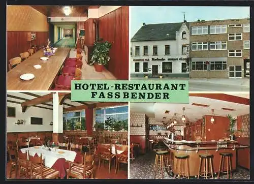 AK Sinnersdorf, Hotel-Restaurant Fassbender, Stommeler Strasse 92