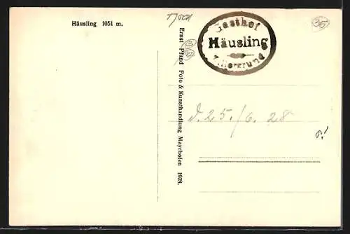 AK Mayrhofen /Tirol, Häusling Alm im Zillergrund