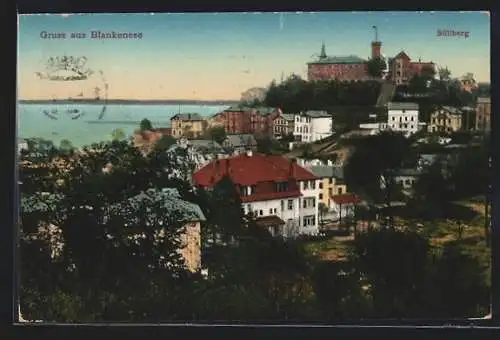 AK Hamburg-Blankenese, Süllberg mit Hotel