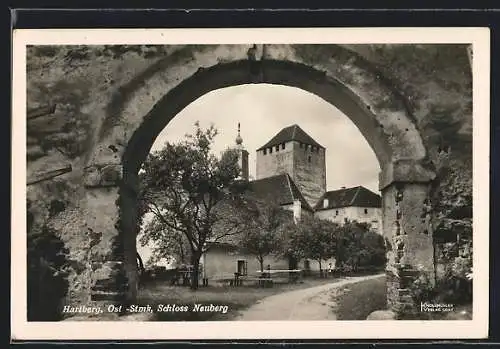 AK Hartberg /Ost-Stmk., Schloss Neuberg