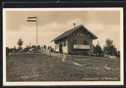 AK Bregenz, Erfrischungsstation auf der Pfänderspitze