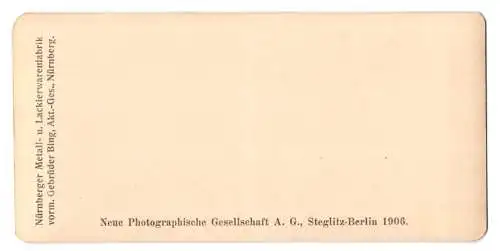 Stereo-Fotografie NPG, Berlin, Ansicht München, Denkmal König Max I.