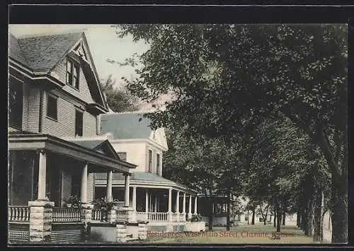 AK Chanute, KS, Residences, West Main Street