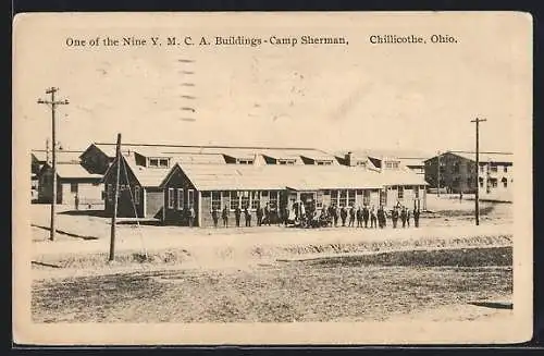 AK Chillicothe, OH, One of the Nine YMCA Buildings, Camp Sherman