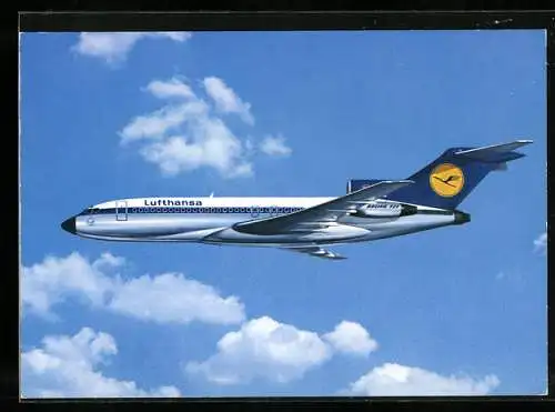 AK Lufthansa, Boeing 727, Europa Jet, Seitenansicht