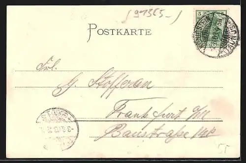 AK Reifenberg /Taunus, Ortsansicht um 1645 nach Merian