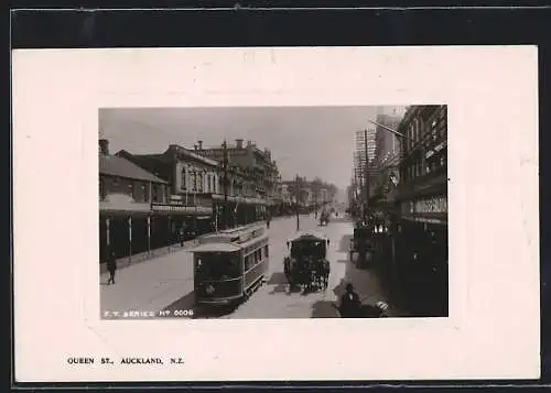 AK Auckland, Tramway in Queen Street