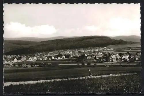 AK Gerzen /Alfeld, Gesamtansicht aus der Ferne