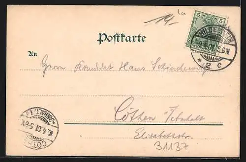 AK Hildesheim, Tempelherrenhaus u. Wedekind