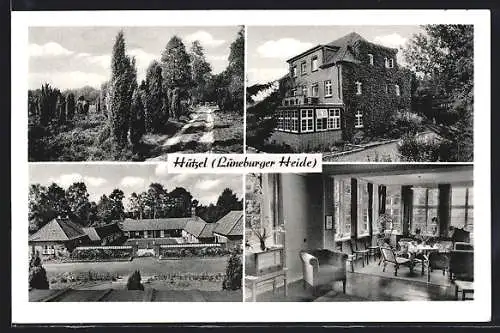 AK Hützel, verschiedene Ortsansichten