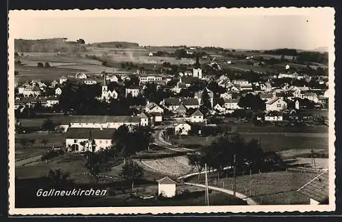 AK Gallneukirchen, Ortsansicht mit Umgebung