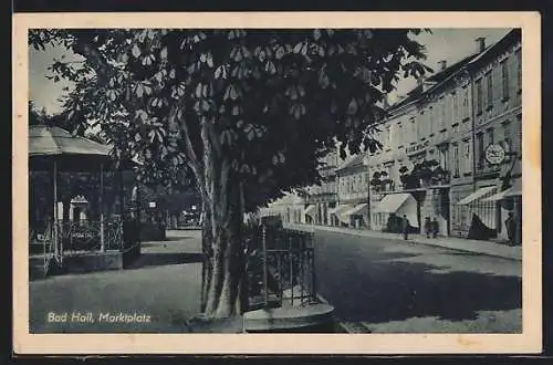 AK Bad Hall, Partie am Marktplatz