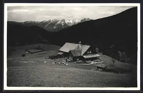 AK Bad Ischl, Ansicht der Hoisenrad-Alm