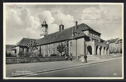 AK Schweinfurt, Evangel. Gemeindehaus