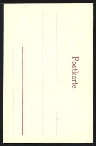 AK Baden-Baden, Haus Salem, Gebäudeansicht