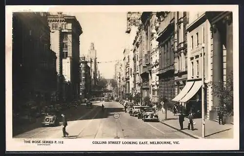 AK Melbourne, Collins Street looking East