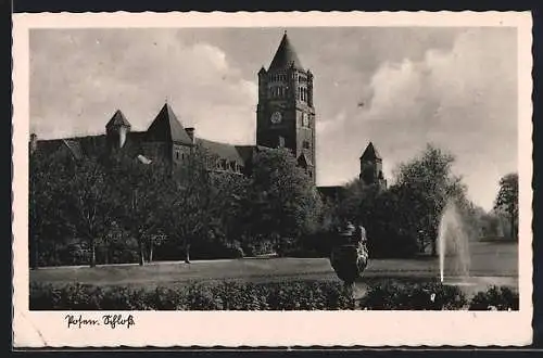 AK Posen, Ansicht vom Schloss