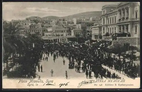 AK Syra, Place Miaoulis