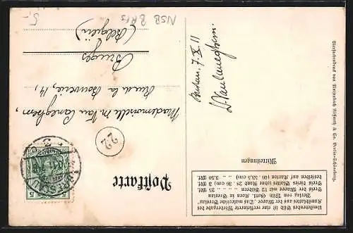 Künstler-AK Breslau, Dom auf der Dominsel