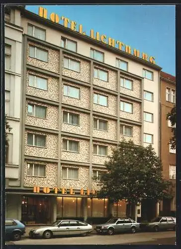 AK Berlin-Charlottenburg, Hotel Lichtburg, Paderborner Strasse 10