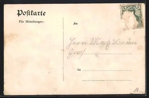 AK Buschmühle b. Stolpen, Ortspartien, Strassenpartie