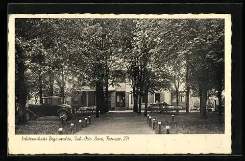 AK Regenwalde, Schützenhaus, Inh. Otto Lenz