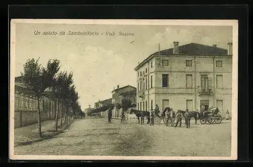 AK Sambonifacio, Viale Stazione