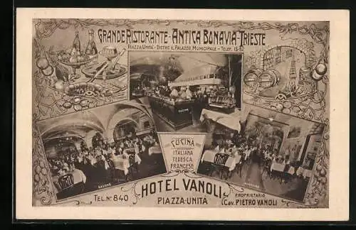 AK Trieste, Hotel Vanoli