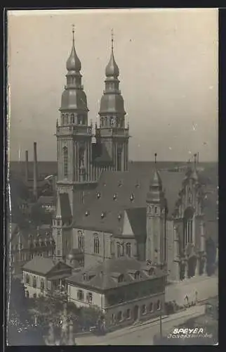 AK Speyer, Ansicht der Josefskirche