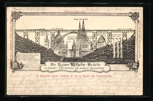 AK Müngsten, Die Kaiser Wilhelm-Brücke