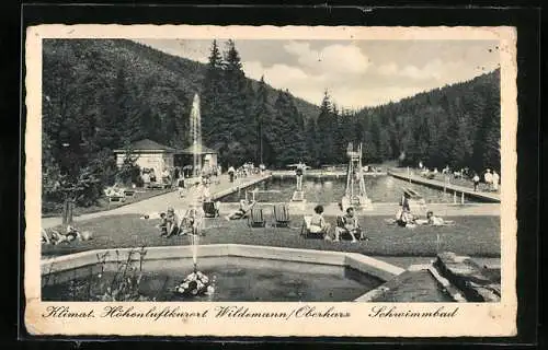 AK Wildemann /Harz, Das Schwimmbad