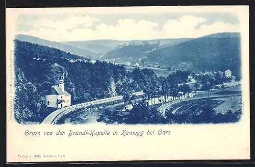 AK Gars am Kamp, Kamegg, Flusspartie und Bründl-Kapelle
