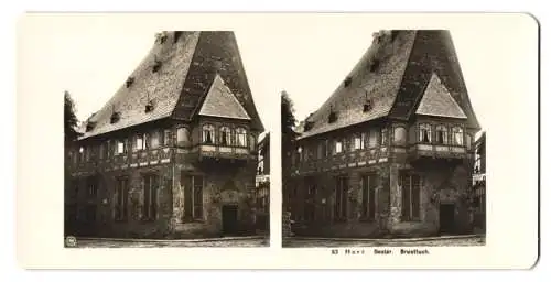 Stereo-Fotografie NPG, Berlin, Ansicht Goslar, Blick auf das Brusttuch