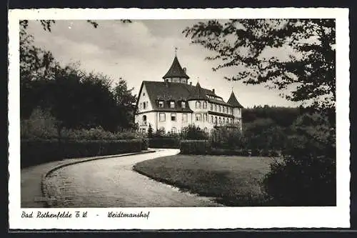AK Bad Rothenfelde /T. W., Ansicht vom Weidtmanshof