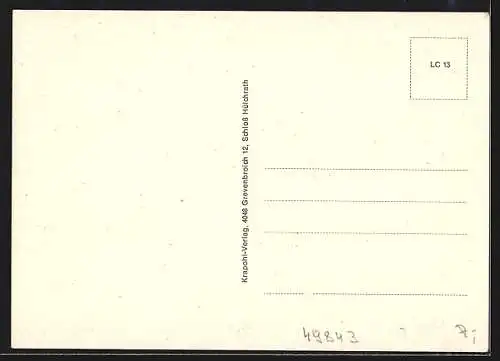 AK Uelsen, Altes Rathaus, Post, Ref. Kirche
